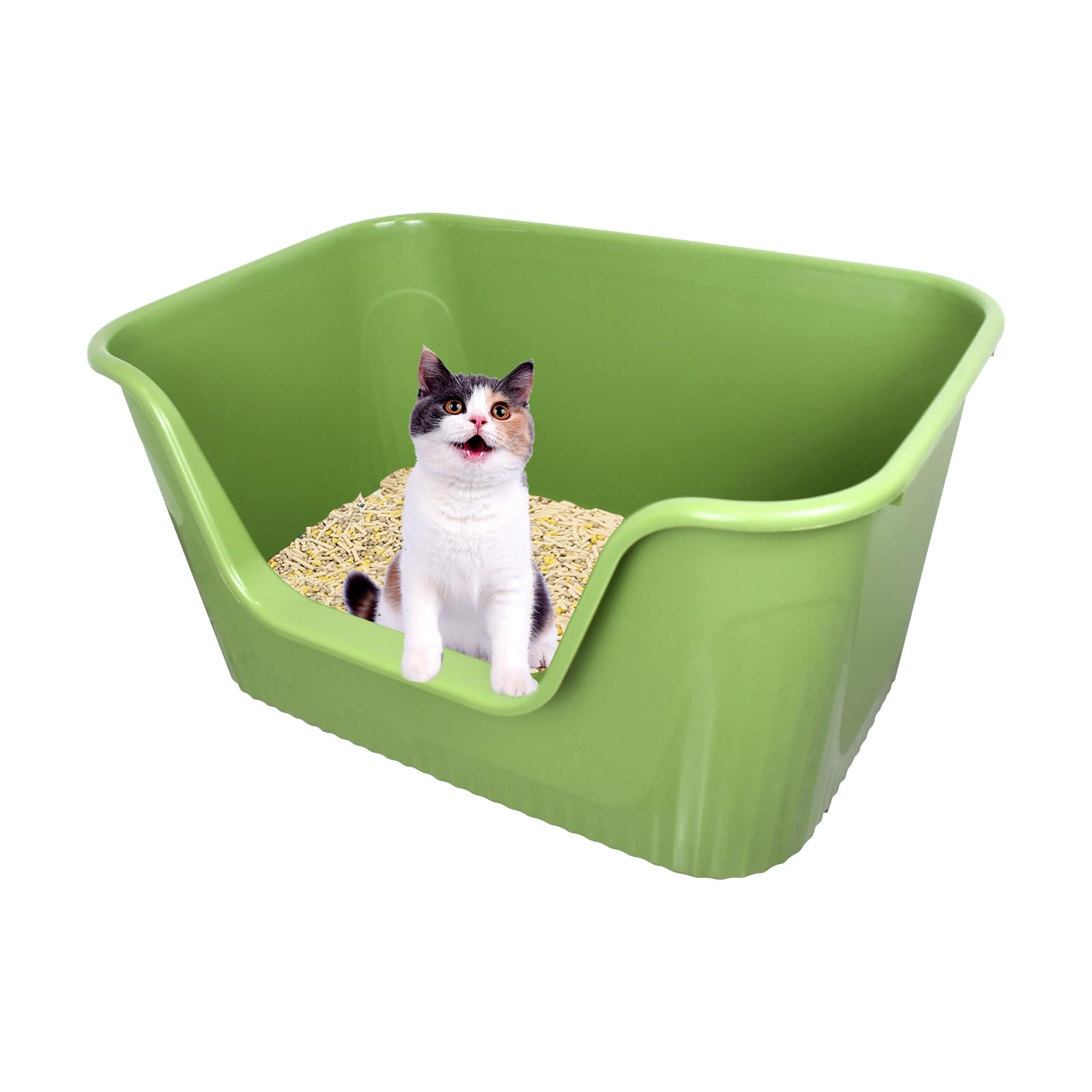 HeGeed Cat Large Большой кошачий туалет для нескольких кошек Простой открытый кошачий туалет для домашних животных, легкий в использовании, большой, основной, без сборки, многофункциональный кошачий туалет 64 x глубина 46 x высота
HeGeed Cat Large Большой кошачий туалет для нескольких кошек Простой открытый кошачий туалет для домашних животных, легкий в использовании, большой, основной, без сборки, многофункциональный кошачий туалет 64 x глубина 46 x высота