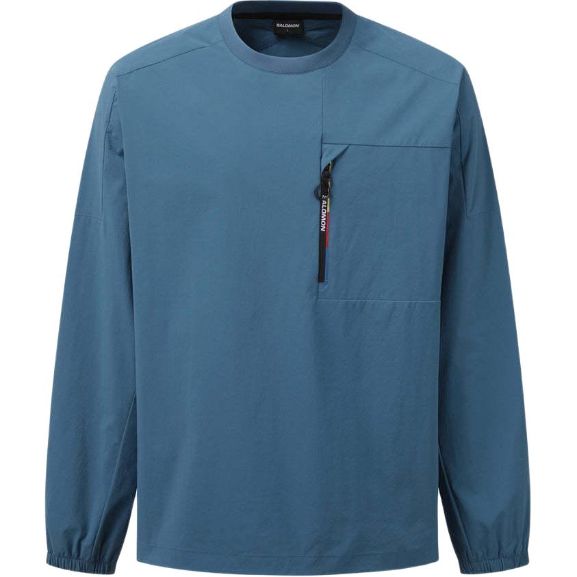 Salomon Logo Letter Print Pattern Round Neck Long Sleeve T-Shirt Men Tops Blue C28137 S
Salomon Logo Letter Print Pattern Round Neck Long Sleeve T-Shirt Men Tops Blue C28137 S