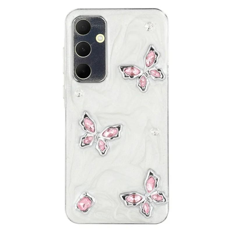 For Samsung Galaxy A55 5G Case WANLONFENG Electroplated Epoxy TPU+Acrylic Phone Cover with Tempered Glass Big Butterfly
For Samsung Galaxy A55 5G Case WANLONFENG Electroplated Epoxy TPU+Acrylic Phone Cover with Tempered Glass Big Butterfly