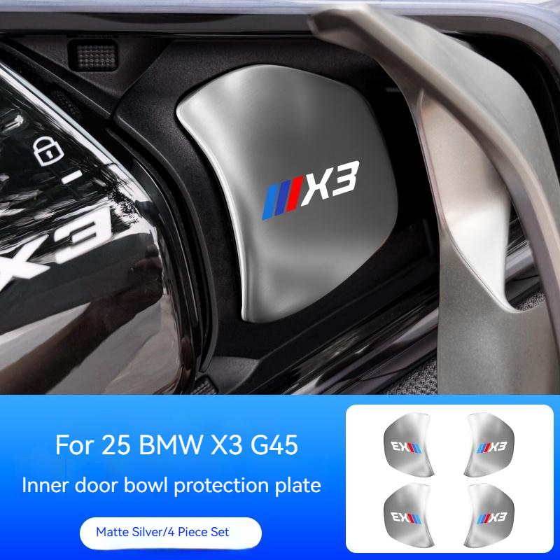 4Pcs Car Inner Door Bowl Stainless Steel Protection Cover Stickers For BMW X3 G45 G48 2024-2025 Sticker Styling Accessories срібний
4Pcs Car Inner Door Bowl Stainless Steel Protection Cover Stickers For BMW X3 G45 G48 2024-2025 Sticker Styling Accessories срібний