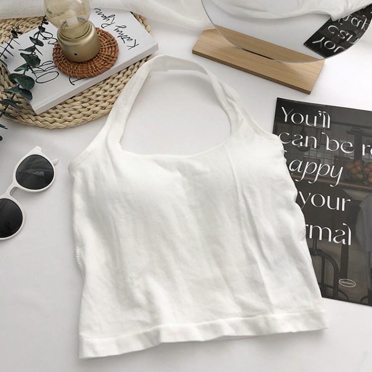 Nude Feel Women s Halter Top with Built-in Pads & Stylish Back for Yoga & Fitness One Size білий
Nude Feel Women s Halter Top with Built-in Pads & Stylish Back for Yoga & Fitness One Size білий