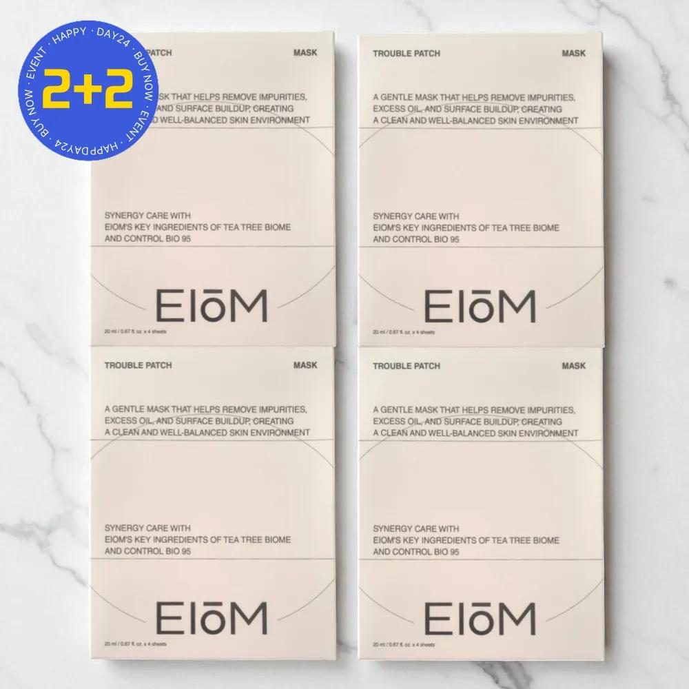 EIOM Trouble Care Scaling Patch Mask 20ml 4 Patches 4 Boxes
EIOM Trouble Care Scaling Patch Mask 20ml 4 Patches 4 Boxes