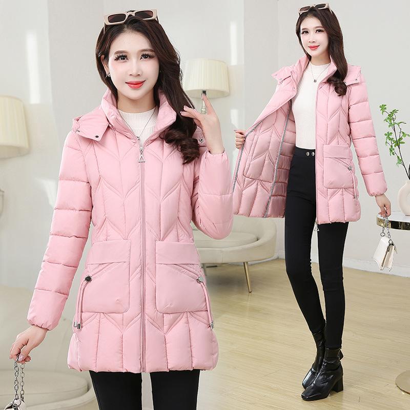 Large size fashion cotton-padded jacket medium and long cotton-padded jacket thickened down cotton warm hooded take-off cotton-padded jacket 6XL-150-82.5 kg рожевий
Large size fashion cotton-padded jacket medium and long cotton-padded jacket thickened down cotton warm hooded take-off cotton-padded jacket 6XL-150-82.5 kg рожевий