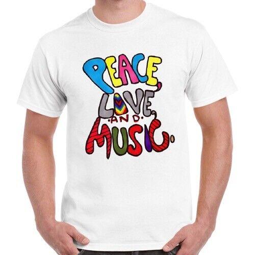 Peace Love and Music Cool Funny Men Women Unisex Retro T Shirt 2729 4XL
Peace Love and Music Cool Funny Men Women Unisex Retro T Shirt 2729 4XL