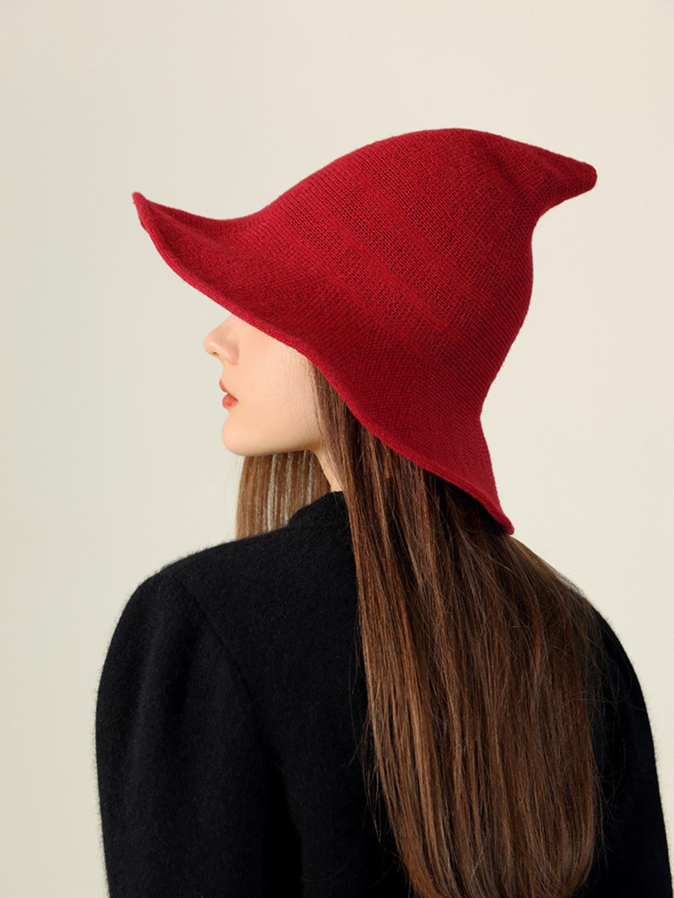 New Halloween Hat Skull Witch Hat Women s Party Hat Wool Knitted Face Cover Wizard Hat M(56-58cm)
New Halloween Hat Skull Witch Hat Women s Party Hat Wool Knitted Face Cover Wizard Hat M(56-58cm)