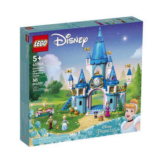 LEGO 43206 Замок Попелюшки та Чарівного принца 365 предметів DISNEY Age5+Brick Kids Gift Girls Toys Розвиваючі іграшки Конструктори
LEGO 43206 Замок Попелюшки та Чарівного принца 365 предметів DISNEY Age5+Brick Kids Gift Girls Toys Розвиваючі іграшки Конструктори