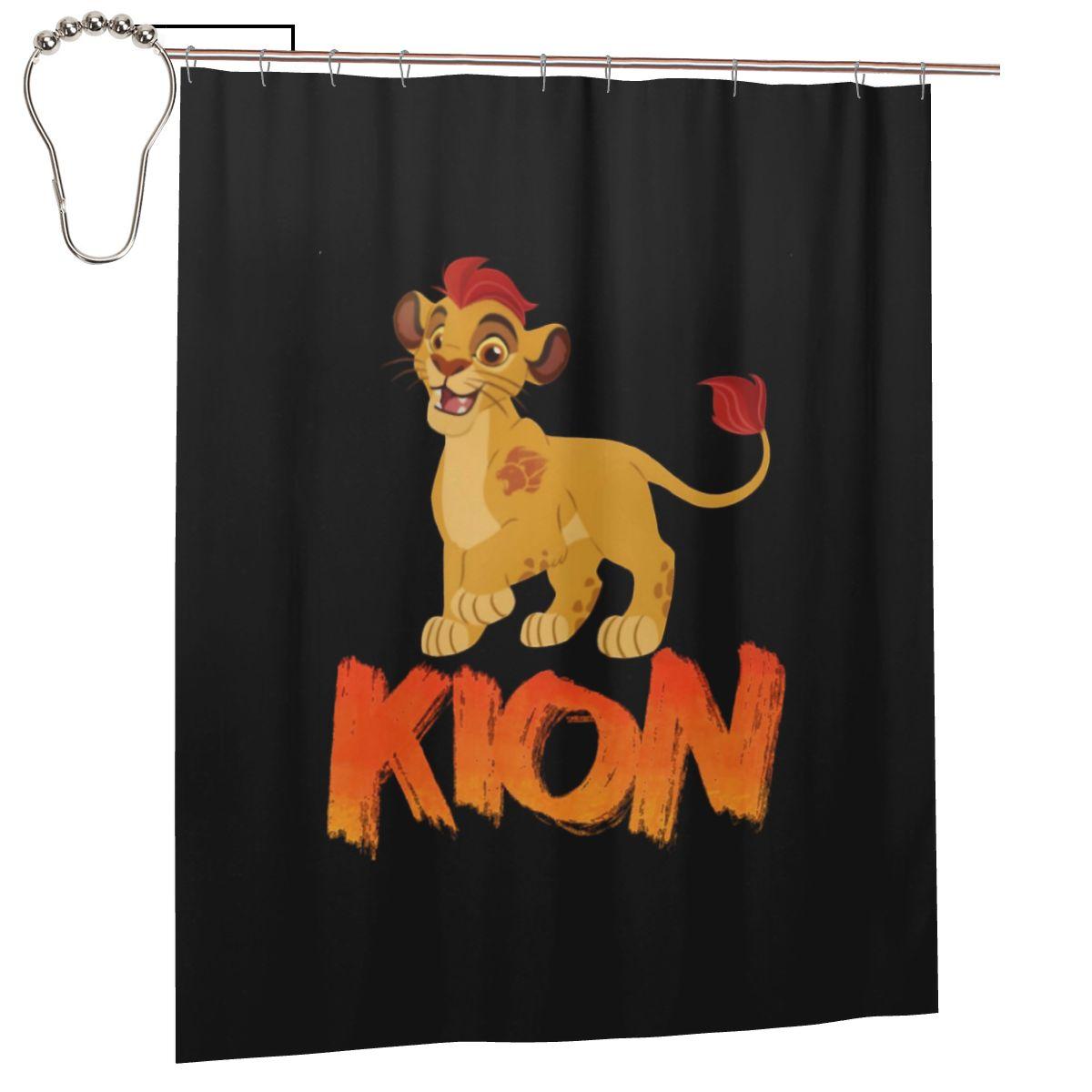 Lion Guard Kion Shower Curtain Bathroom Polyester Waterproof Bath Curtains With Hooks W60H190(CM)-1 Pcs
Lion Guard Kion Shower Curtain Bathroom Polyester Waterproof Bath Curtains With Hooks W60H190(CM)-1 Pcs