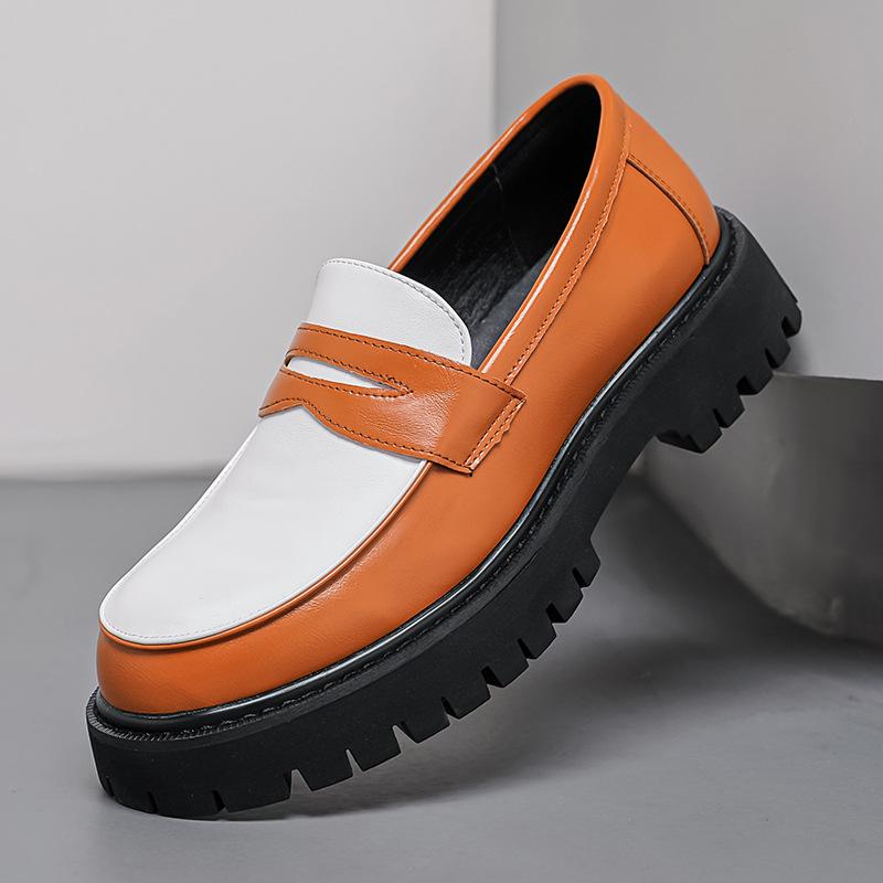 Spring and autumn large size men s low-top thick-soled heightening leather shoes Korean version retro one-pedal casual trend young men s shoes 38 чорний
Spring and autumn large size men s low-top thick-soled heightening leather shoes Korean version retro one-pedal casual trend young men s shoes 38 чорний