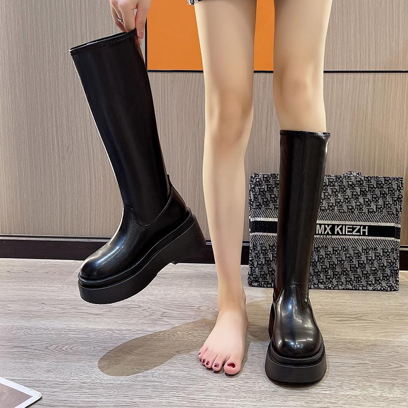 New Gothic Platform High Boots Women Halloween Combat Motorcycle Boots Black Fashion Designer Shoes for Women Botas De Mujer 35 чёрный
New Gothic Platform High Boots Women Halloween Combat Motorcycle Boots Black Fashion Designer Shoes for Women Botas De Mujer 35 чёрный