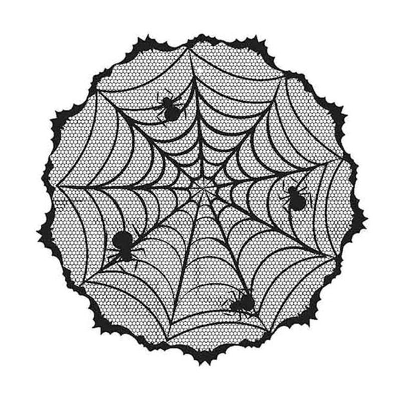 Spooky Halloween Polyester Cobweb Table Runner with Cobweb Pattern for Home and Event Decoration чорний
Spooky Halloween Polyester Cobweb Table Runner with Cobweb Pattern for Home and Event Decoration чорний