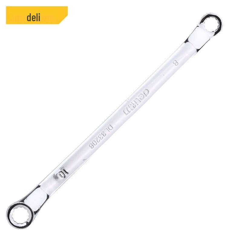 Deli Mirror Finish Double Ring Spanner
Deli Mirror Finish Double Ring Spanner