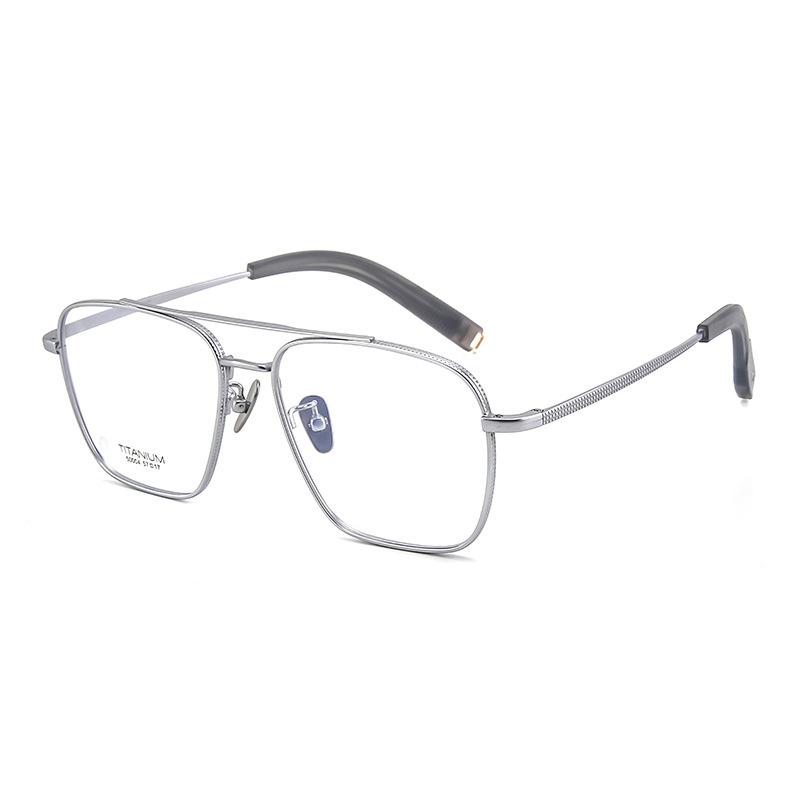 Vintage Double-Bridge Pure Titanium Anti Blue Light Glasses for Man Frame 150mm Eyeglasses Big Face Comfortable Frame
Vintage Double-Bridge Pure Titanium Anti Blue Light Glasses for Man Frame 150mm Eyeglasses Big Face Comfortable Frame
