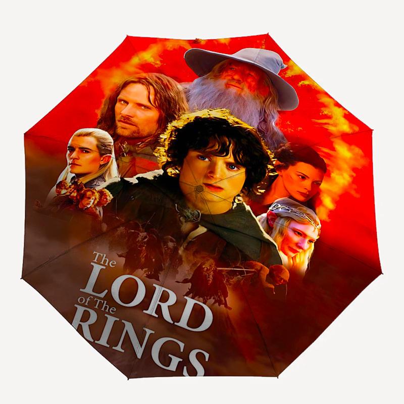 1pc The Lord of The Rings Automatic Folding Umbrella - Compact 8-Rib Design, Durable Plastic & Iron1270L
1pc The Lord of The Rings Automatic Folding Umbrella - Compact 8-Rib Design, Durable Plastic & Iron1270L