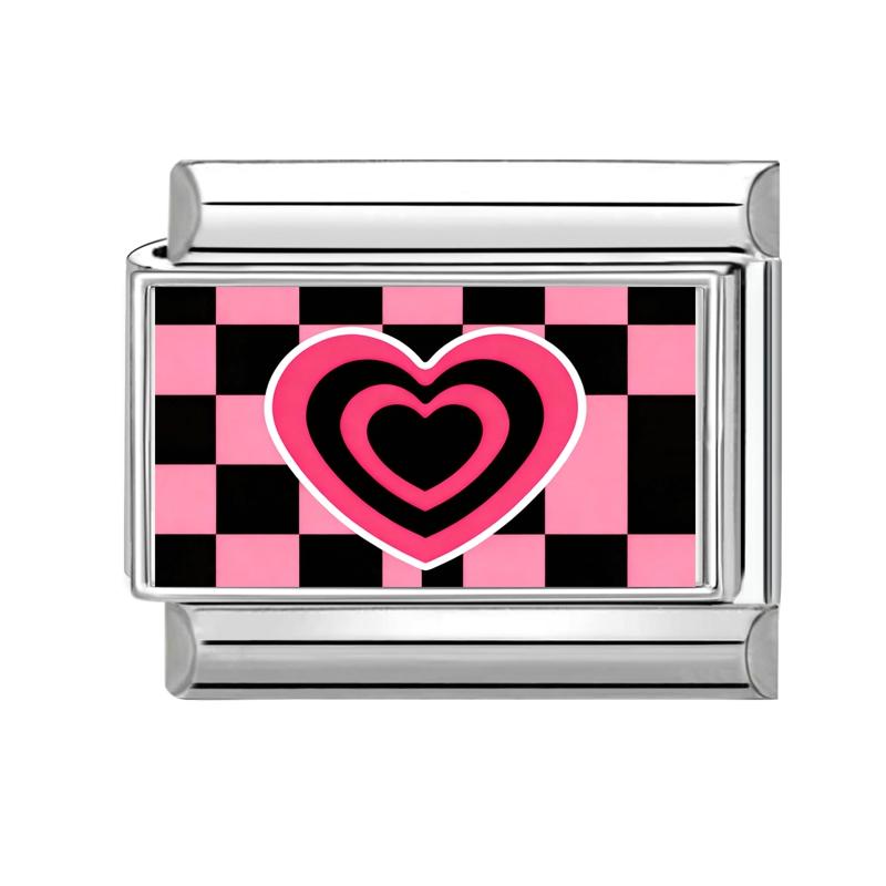 Sweet Pink Series Stars Heart Flowers Butterfly Italian Link Fit 9mm Stainless Steel Bracelet Making DIY Charm Jewelry
Sweet Pink Series Stars Heart Flowers Butterfly Italian Link Fit 9mm Stainless Steel Bracelet Making DIY Charm Jewelry