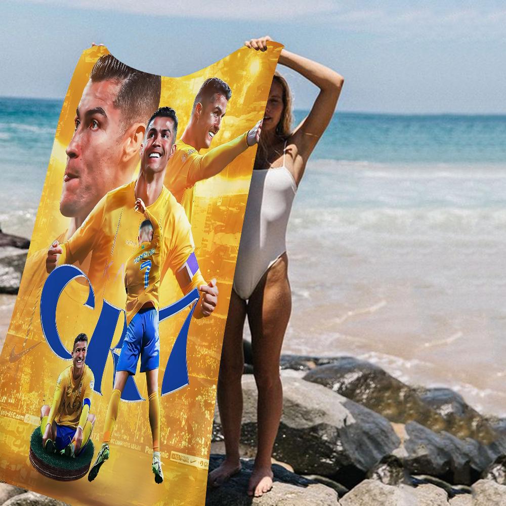 football C-Cristiano R-Ronaldo CR7 Beach Towel Summer Kids Large Bath Pool Beach Towel Microfiber Absorbent for Swimming Travel W30*H60(CM)
football C-Cristiano R-Ronaldo CR7 Beach Towel Summer Kids Large Bath Pool Beach Towel Microfiber Absorbent for Swimming Travel W30*H60(CM)