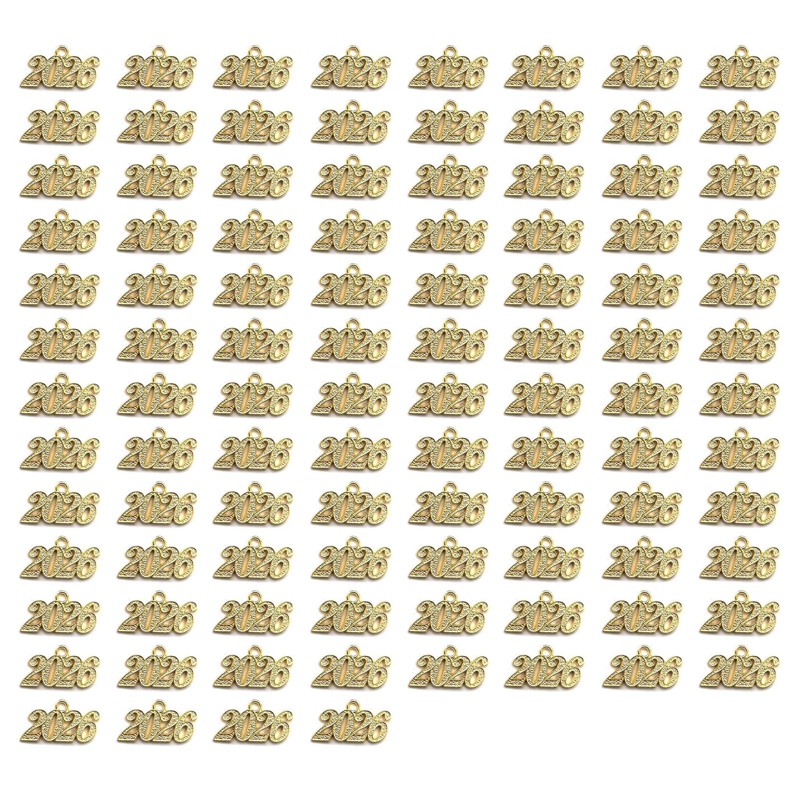 Набор из 100 элегантных подвесок-шармов из сплава Год 2026 для изготовления украшений ручной работы и аксессуаров для подарков на выпускной S
Набор из 100 элегантных подвесок-шармов из сплава Год 2026 для изготовления украшений ручной работы и аксессуаров для подарков на выпускной S