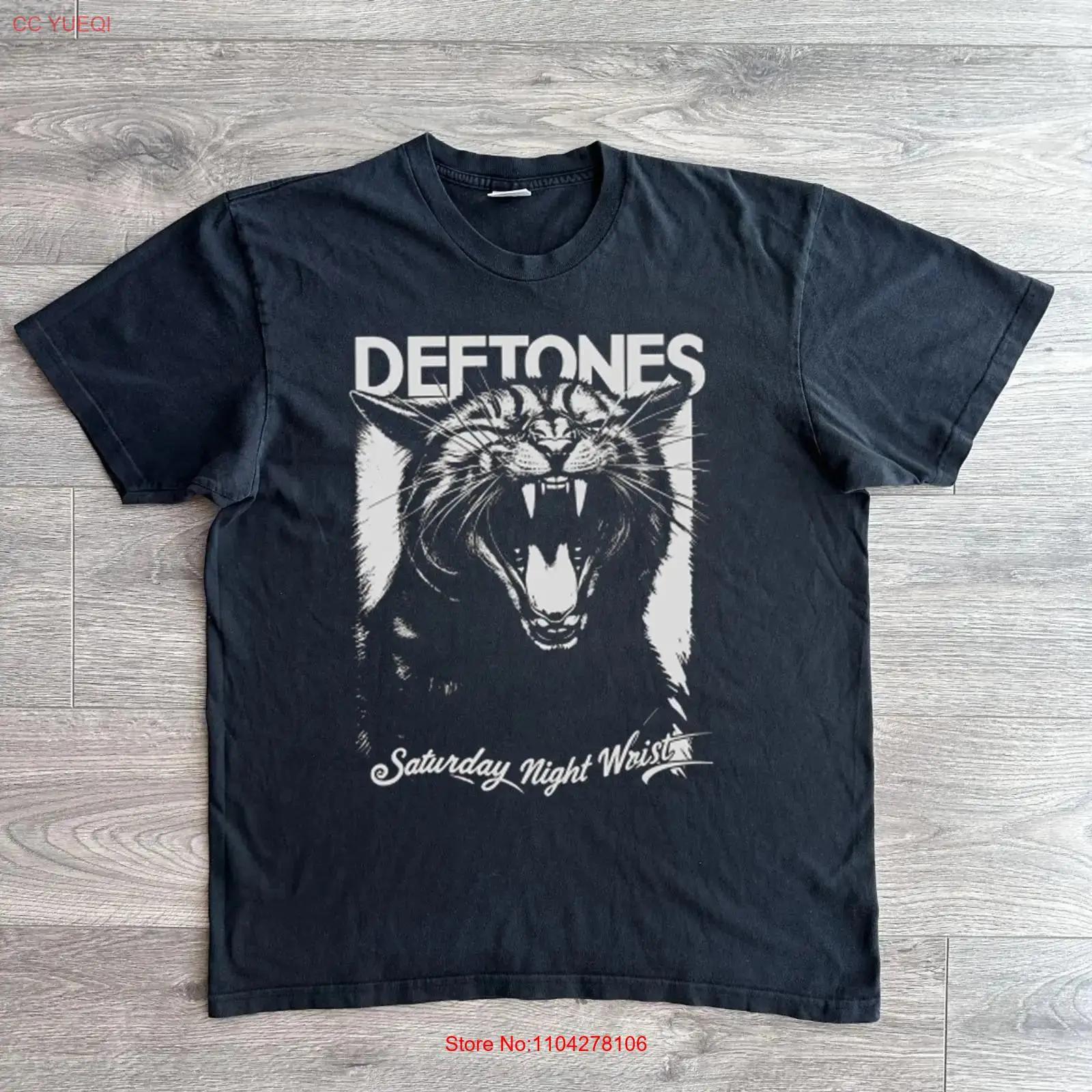 Deftones Saturday Night Wrist Screaming Cat Black T shirt Size S 5XL vintage Washed Breathable Versatile streetwear 5XL різнокольоровий
Deftones Saturday Night Wrist Screaming Cat Black T shirt Size S 5XL vintage Washed Breathable Versatile streetwear 5XL різнокольоровий