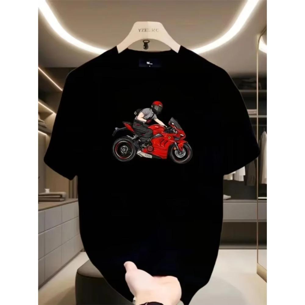 Large Size Breathable and Fun Clothes Ducati Men s Motorcycle Printed T-shirt Informal Cotton Top Fashionable and Handsome XXXXXL чёрный
Large Size Breathable and Fun Clothes Ducati Men s Motorcycle Printed T-shirt Informal Cotton Top Fashionable and Handsome XXXXXL чёрный