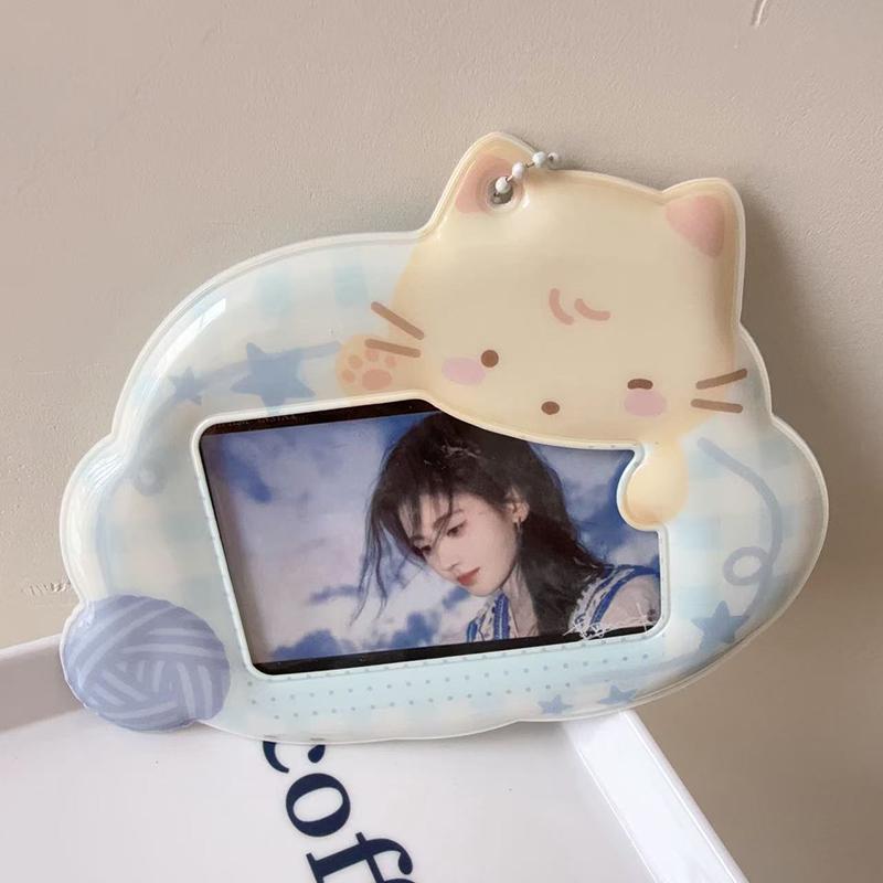 Ins Lucky 4-Leaf Grass Card Holder Cute Girl Idol 3-Inch Photo Storage Card Holder Bag Decoration Keychain Gifts
Ins Lucky 4-Leaf Grass Card Holder Cute Girl Idol 3-Inch Photo Storage Card Holder Bag Decoration Keychain Gifts