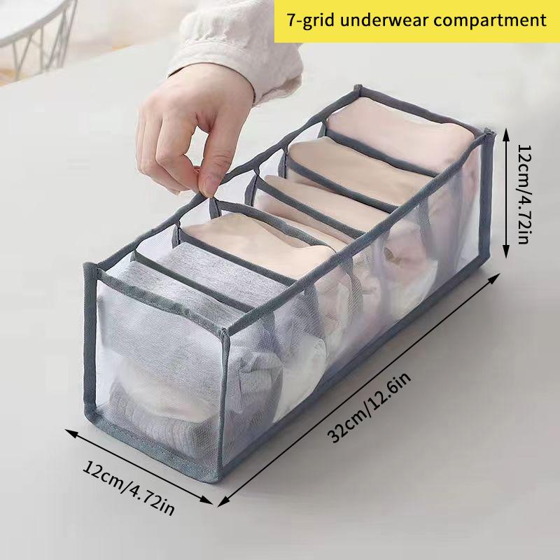 7/9/11 Отделений Домашний Складной Ящик для Хранения Нижнего Белья Организация Общежитие Сетчатый Мешок 32*12*12cm
7/9/11 Отделений Домашний Складной Ящик для Хранения Нижнего Белья Организация Общежитие Сетчатый Мешок 32*12*12cm