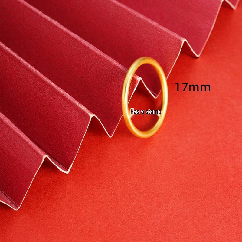 Вьетнамское матовое полированное кольцо для пары из песочного золота для мужчин и женщин - Не тускнеющее кольцо на мизинец
Вьетнамское матовое полированное кольцо для пары из песочного золота для мужчин и женщин - Не тускнеющее кольцо на мизинец