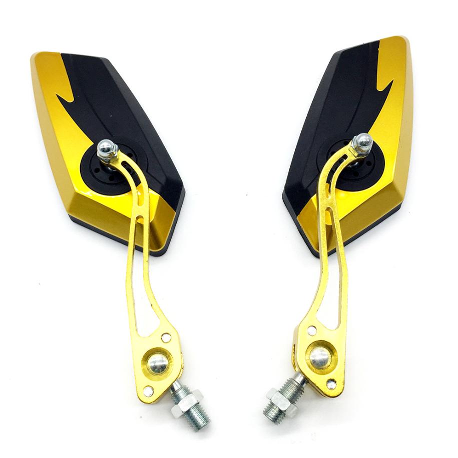 Kolip 1 Pair Motorcycle Rearview Side Mirror Reversing Auxiliary Mirror Adjustable Reflector Modified Parts золотий
Kolip 1 Pair Motorcycle Rearview Side Mirror Reversing Auxiliary Mirror Adjustable Reflector Modified Parts золотий