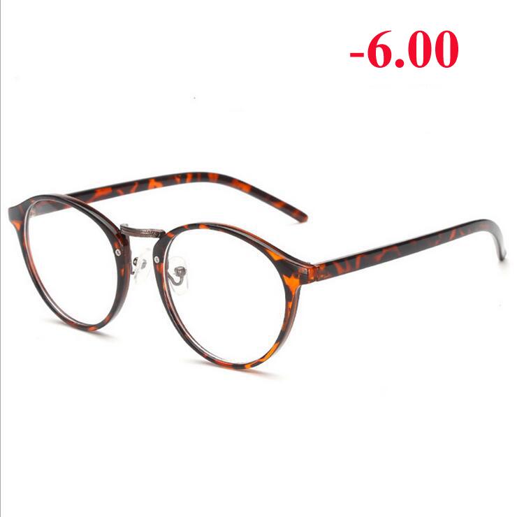 Men Women Round Myopia Glasses With Degree Retro Plastic Frame Prescription Eyeglasses Diopter 0 -1.0 -1.5 -2.0 -2.5 To -6.0
Men Women Round Myopia Glasses With Degree Retro Plastic Frame Prescription Eyeglasses Diopter 0 -1.0 -1.5 -2.0 -2.5 To -6.0