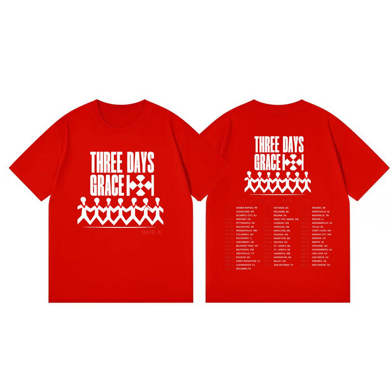 Rock Band Three Days Grace Alienation Tour 2026 Graphic T Shirts High Street Fashion Trend Tshirt Unisex Casual Loose Tshirts S
Rock Band Three Days Grace Alienation Tour 2026 Graphic T Shirts High Street Fashion Trend Tshirt Unisex Casual Loose Tshirts S