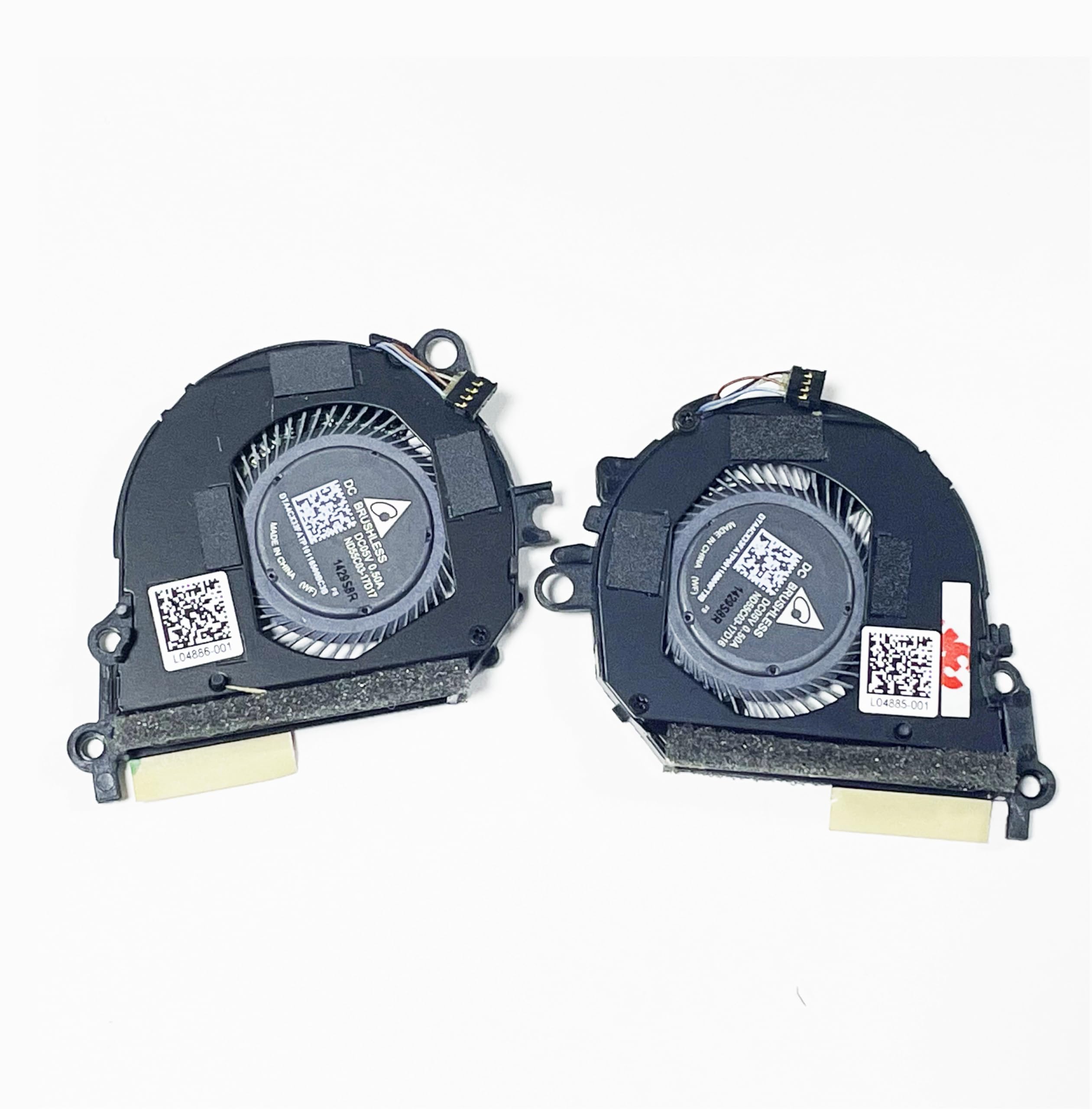 MOQIAN CPU and GPU Cooling Fan Replacement HP Specter X360 Laptop Fan 13-AE 13T-AE 13T-AE000 13-AE015DX 13-AE010CA TPN-Q199 ND55C03-17D17
MOQIAN CPU and GPU Cooling Fan Replacement HP Specter X360 Laptop Fan 13-AE 13T-AE 13T-AE000 13-AE015DX 13-AE010CA TPN-Q199 ND55C03-17D17