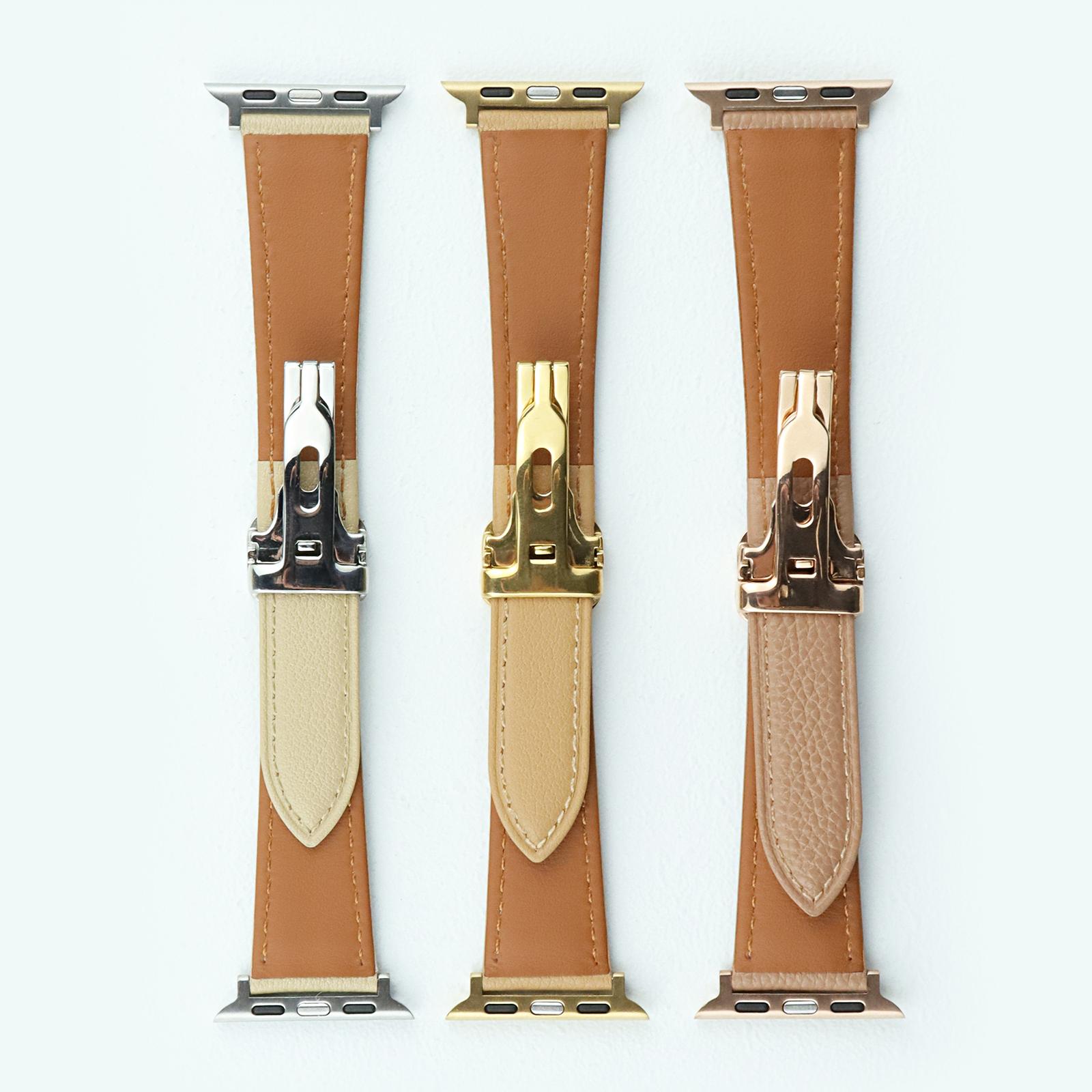 Watch Band for Apple Watch Series 10 42mm/9 8 7 41mm/SE (2023) SE (2022) SE 6 5 4 40mm/3 2 1 38mm Cowhide Leather Watch Strap Black
Watch Band for Apple Watch Series 10 42mm/9 8 7 41mm/SE (2023) SE (2022) SE 6 5 4 40mm/3 2 1 38mm Cowhide Leather Watch Strap Black