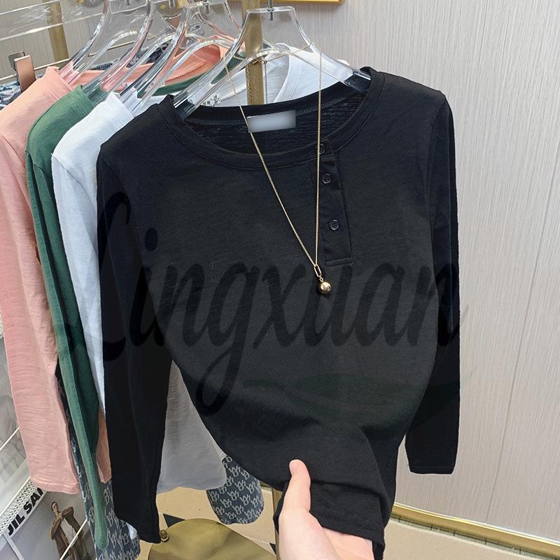 2026 Autumn/Winter Women s Loose Bamboo Cotton Long Sleeve T-shirt - Korean Style Base Layer Top Small чёрный
2026 Autumn/Winter Women s Loose Bamboo Cotton Long Sleeve T-shirt - Korean Style Base Layer Top Small чёрный