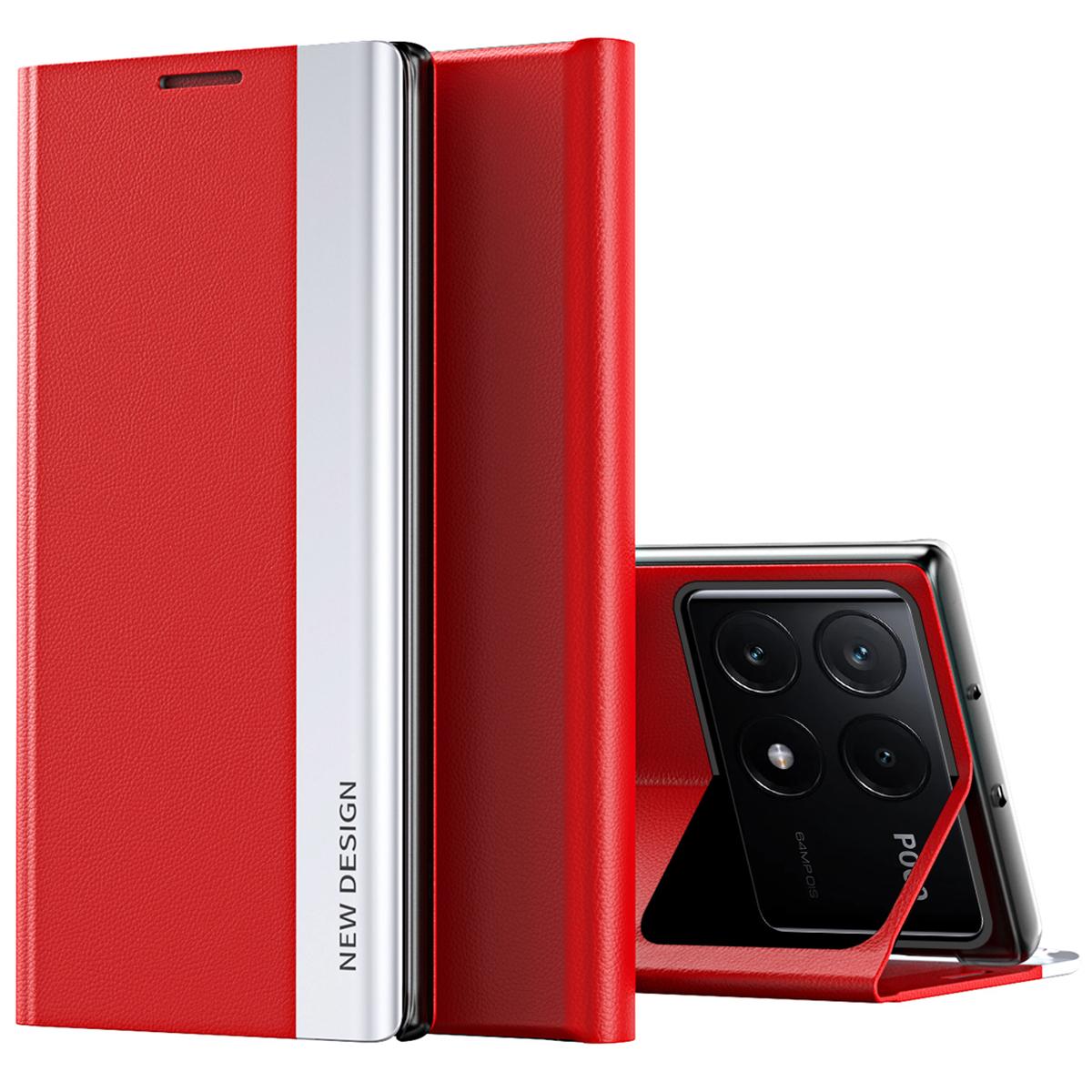 For Xiaomi Poco F6 Pro 5G/Redmi K70 5G/K70 Pro 5G Stand Case Anti-Scratch Leather Phone Cover Red
For Xiaomi Poco F6 Pro 5G/Redmi K70 5G/K70 Pro 5G Stand Case Anti-Scratch Leather Phone Cover Red