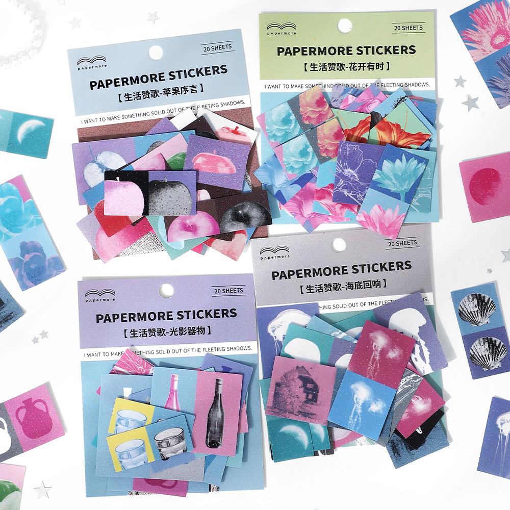 20pcs/pack Ins Japanese Korean Aesthetic Stationery Stickers Art Illustrations Sticker Pack DIY Diary Scrapbook Journal Planner
20pcs/pack Ins Japanese Korean Aesthetic Stationery Stickers Art Illustrations Sticker Pack DIY Diary Scrapbook Journal Planner