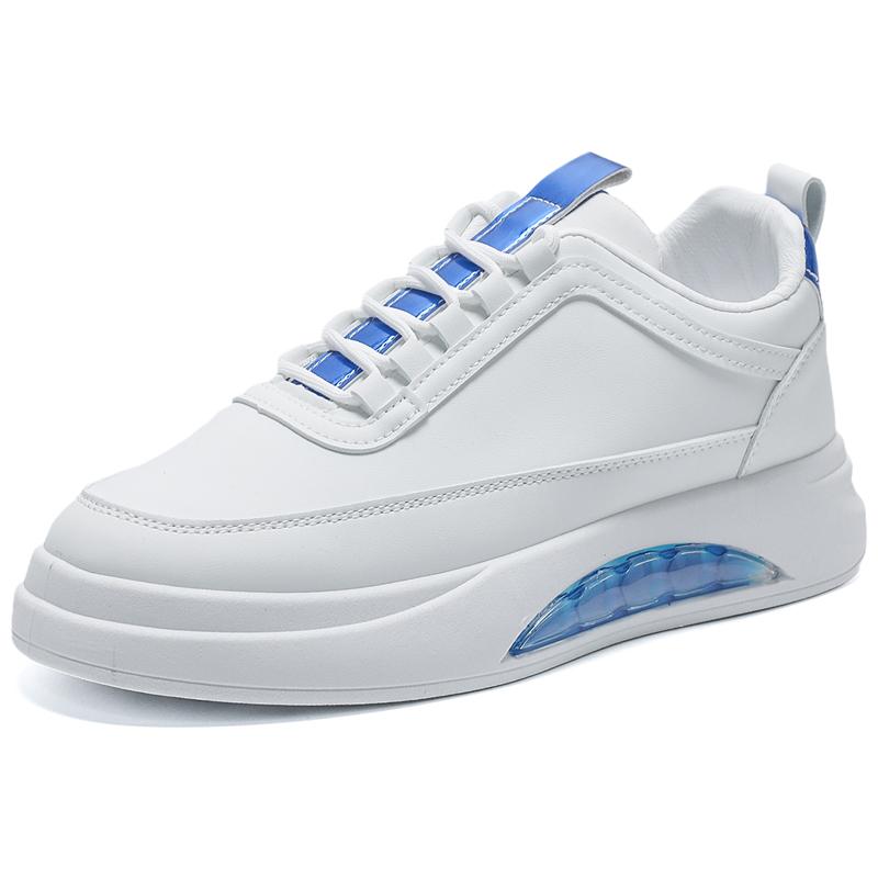 TUINANLE Man s Skateboard Shoes White Leather Platform Shoes for Men Lace Up Casual Shoes
TUINANLE Man s Skateboard Shoes White Leather Platform Shoes for Men Lace Up Casual Shoes