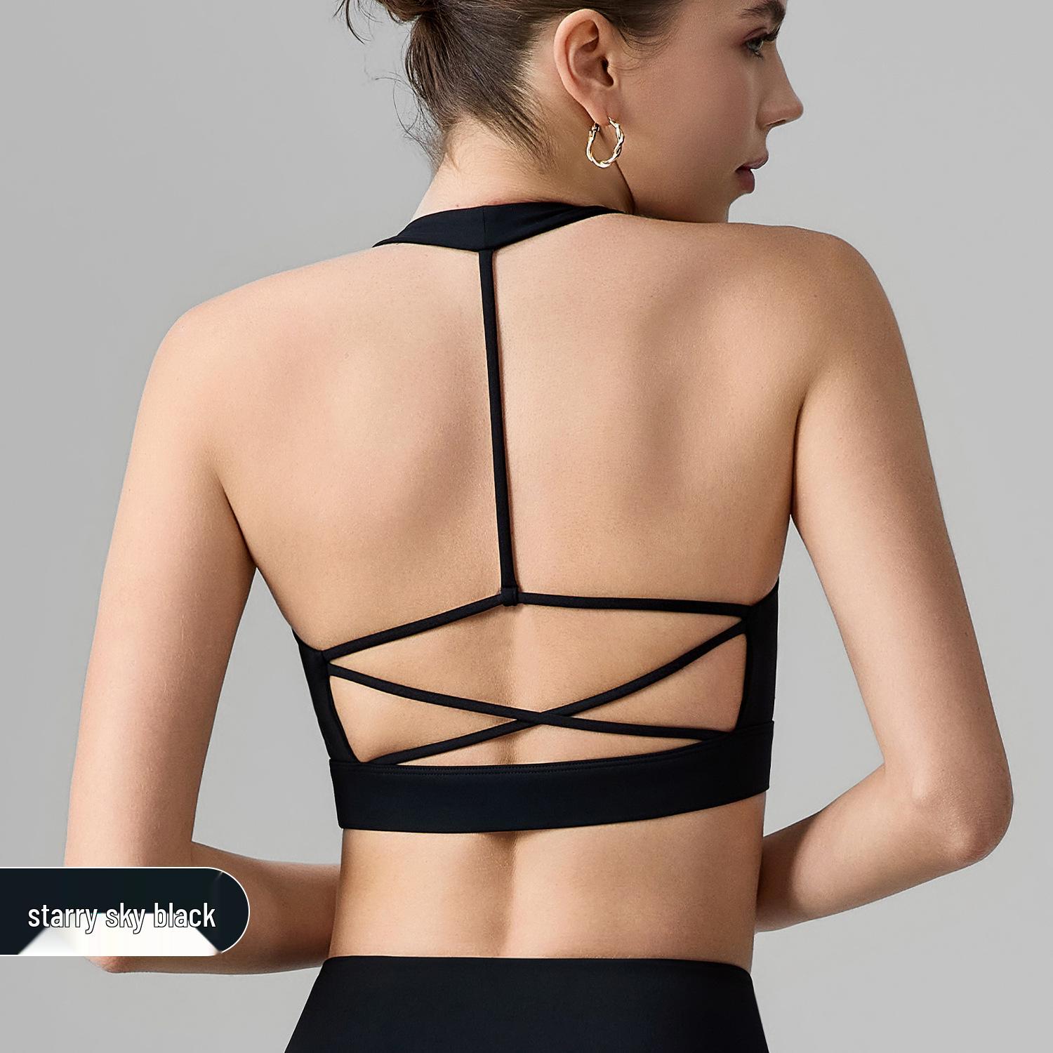 Women s Backless U-Neck Halter Yoga Tank with Breathable Chest Pads, Sports Bra for Outerwear Extra Large
Women s Backless U-Neck Halter Yoga Tank with Breathable Chest Pads, Sports Bra for Outerwear Extra Large