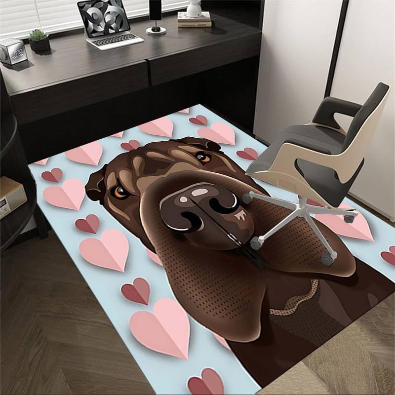 1PC Dog Hearts Non-Slip Floor carpet, suitable for Office, bedroomand playrooms. It can also be used as a sofa footrest cover-T92 60cm by 90cm
1PC Dog Hearts Non-Slip Floor carpet, suitable for Office, bedroomand playrooms. It can also be used as a sofa footrest cover-T92 60cm by 90cm
