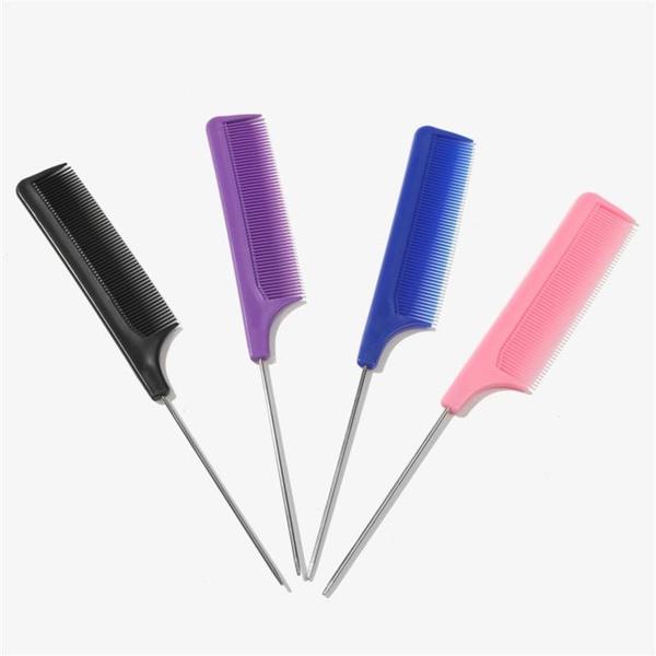 Профессиональная расческа для волос с заостренным хвостом, антистатическая щетка для краски для волос, парикмахерская стальная игла, расческа для салона, парикмахерские аксессуары 1 фиолетовый
Профессиональная расческа для волос с заостренным хвостом, антистатическая щетка для краски для волос, парикмахерская стальная игла, расческа для салона, парикмахерские аксессуары 1 фиолетовый