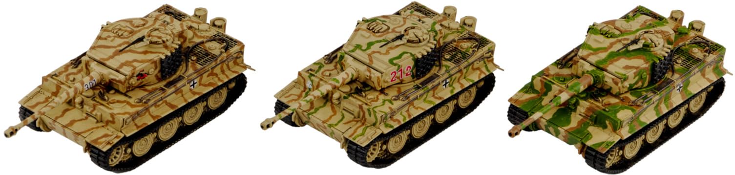 SGK Series German Tiger I Late Plastic Model SGK19 Pit-Road 1/144 Tank, Production, 3-Car Kit, (Tank)
SGK Series German Tiger I Late Plastic Model SGK19 Pit-Road 1/144 Tank, Production, 3-Car Kit, (Tank)