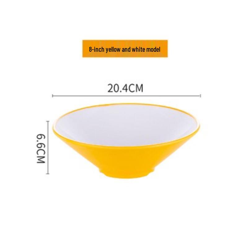 Durable A5 Melamine Noodle and Soup Bowl
Durable A5 Melamine Noodle and Soup Bowl