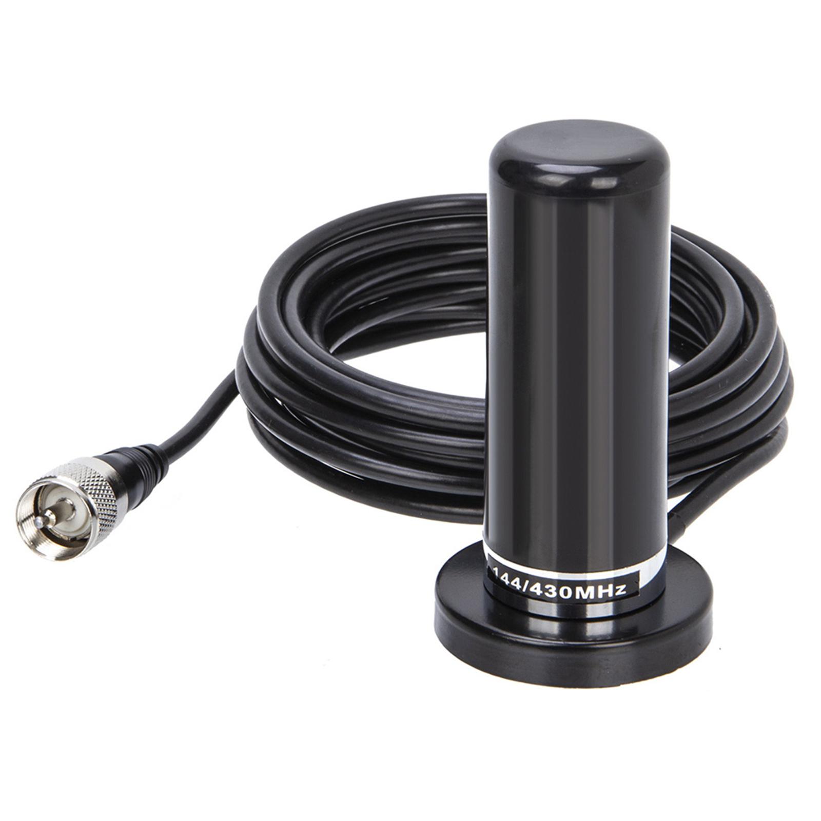 Dual Band VHF UHF Ham Amateurs Radio Antenna PL259 Connector Vehicle Ham Mobile Two Way Radio Antenna with Base Extension Cable
Dual Band VHF UHF Ham Amateurs Radio Antenna PL259 Connector Vehicle Ham Mobile Two Way Radio Antenna with Base Extension Cable