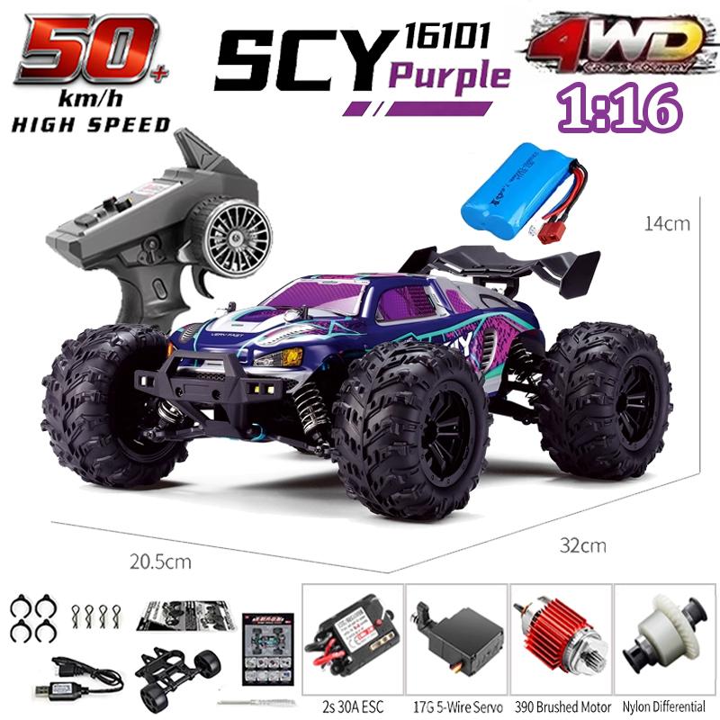 RC Car SCY 16101 16102 PRO 4WD 70Km/h 1/16 High Speed Drift Monster Off-road Remote Control Vehicle Electric Crawler Toy Gift
RC Car SCY 16101 16102 PRO 4WD 70Km/h 1/16 High Speed Drift Monster Off-road Remote Control Vehicle Electric Crawler Toy Gift
