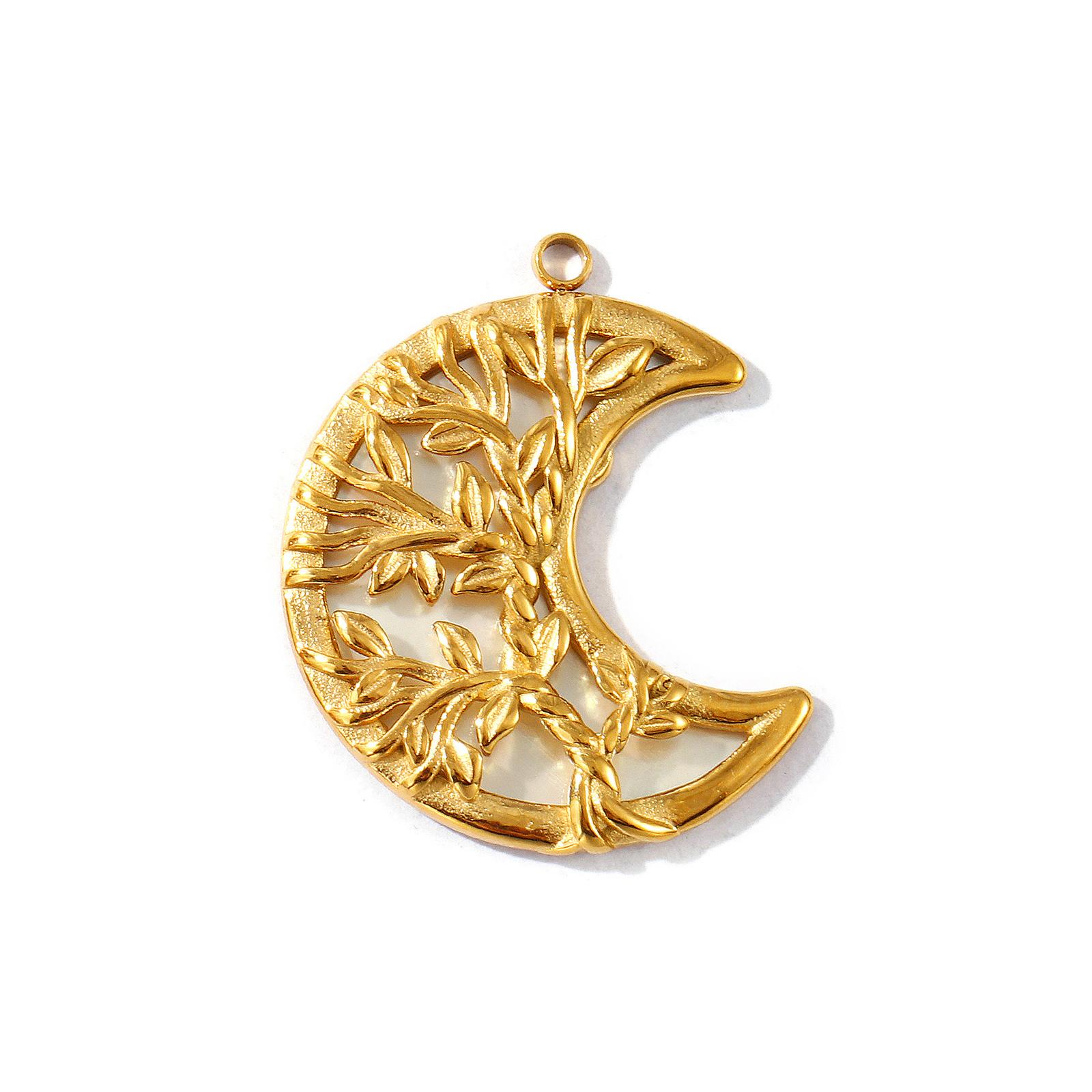 1 Piece 304 Stainless Steel White Natural Shell Charms 18K Gold Plated Flower Moon Shape Pendant For DIY Necklace Jewelry Making
1 Piece 304 Stainless Steel White Natural Shell Charms 18K Gold Plated Flower Moon Shape Pendant For DIY Necklace Jewelry Making
