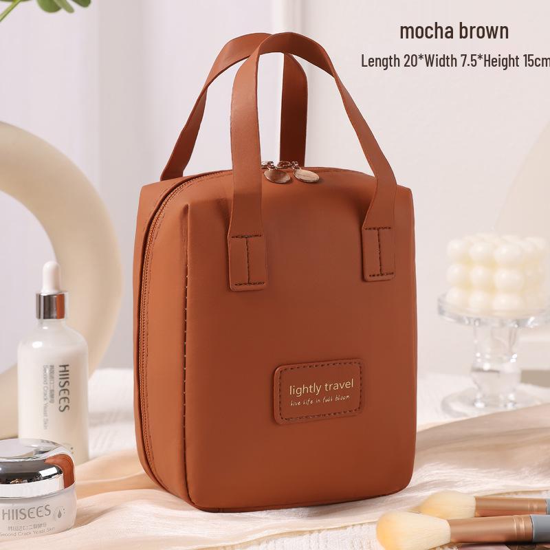Водонепроницаемая ручная косметичка Xiaohongshu - Органайзер для косметики для путешествий большой вместимости светло-коричневого
Водонепроницаемая ручная косметичка Xiaohongshu - Органайзер для косметики для путешествий большой вместимости светло-коричневого