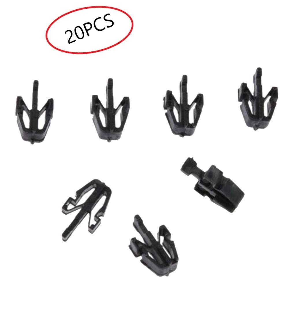 Auto Clips Fasteners Push 20x Accessories B09250715 Black
Auto Clips Fasteners Push 20x Accessories B09250715 Black