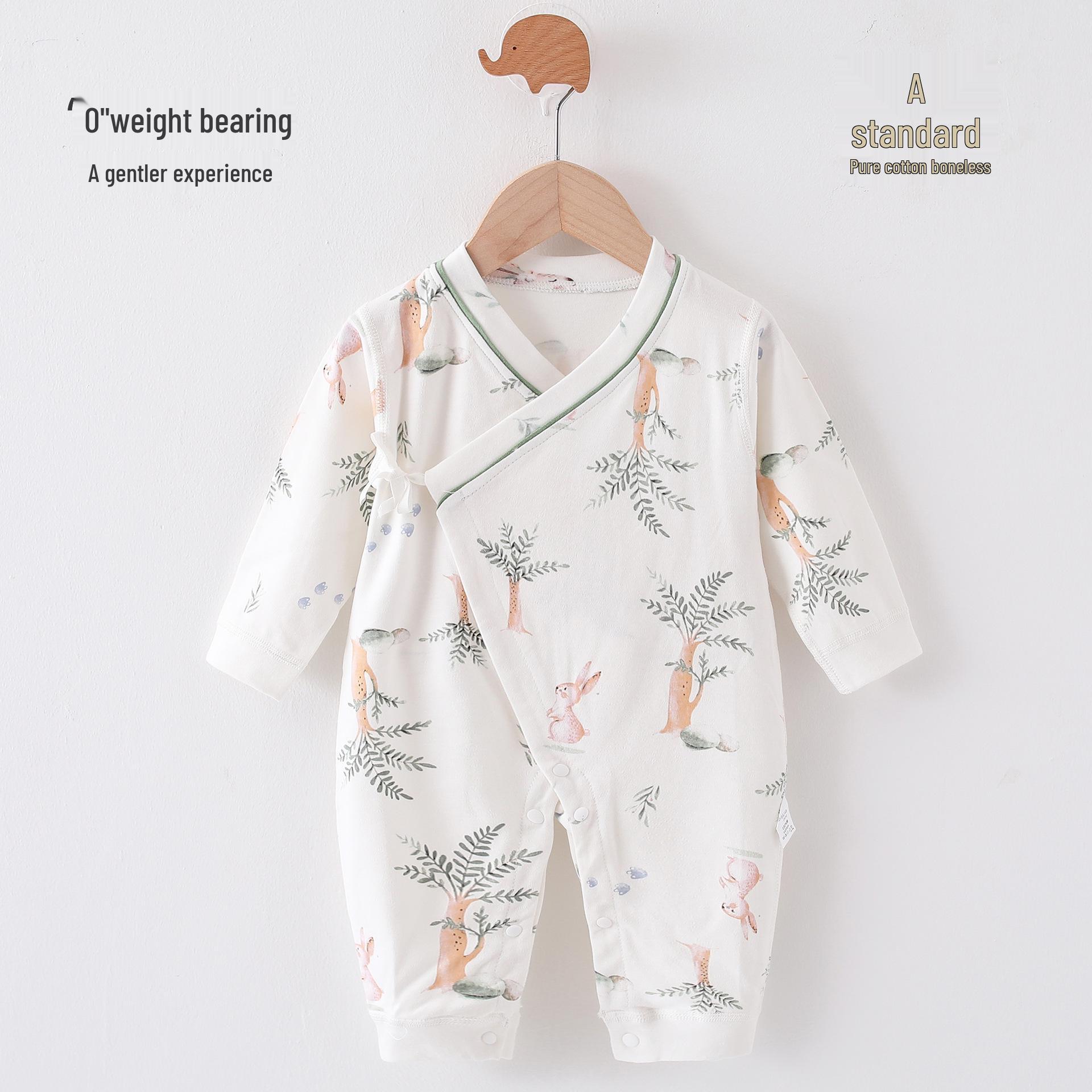 Baby Romper Pure Cotton - Newborn Boys & Girls Monk Climbing Suit Pajamas for Autumn, Winter, Spring 90cm
Baby Romper Pure Cotton - Newborn Boys & Girls Monk Climbing Suit Pajamas for Autumn, Winter, Spring 90cm