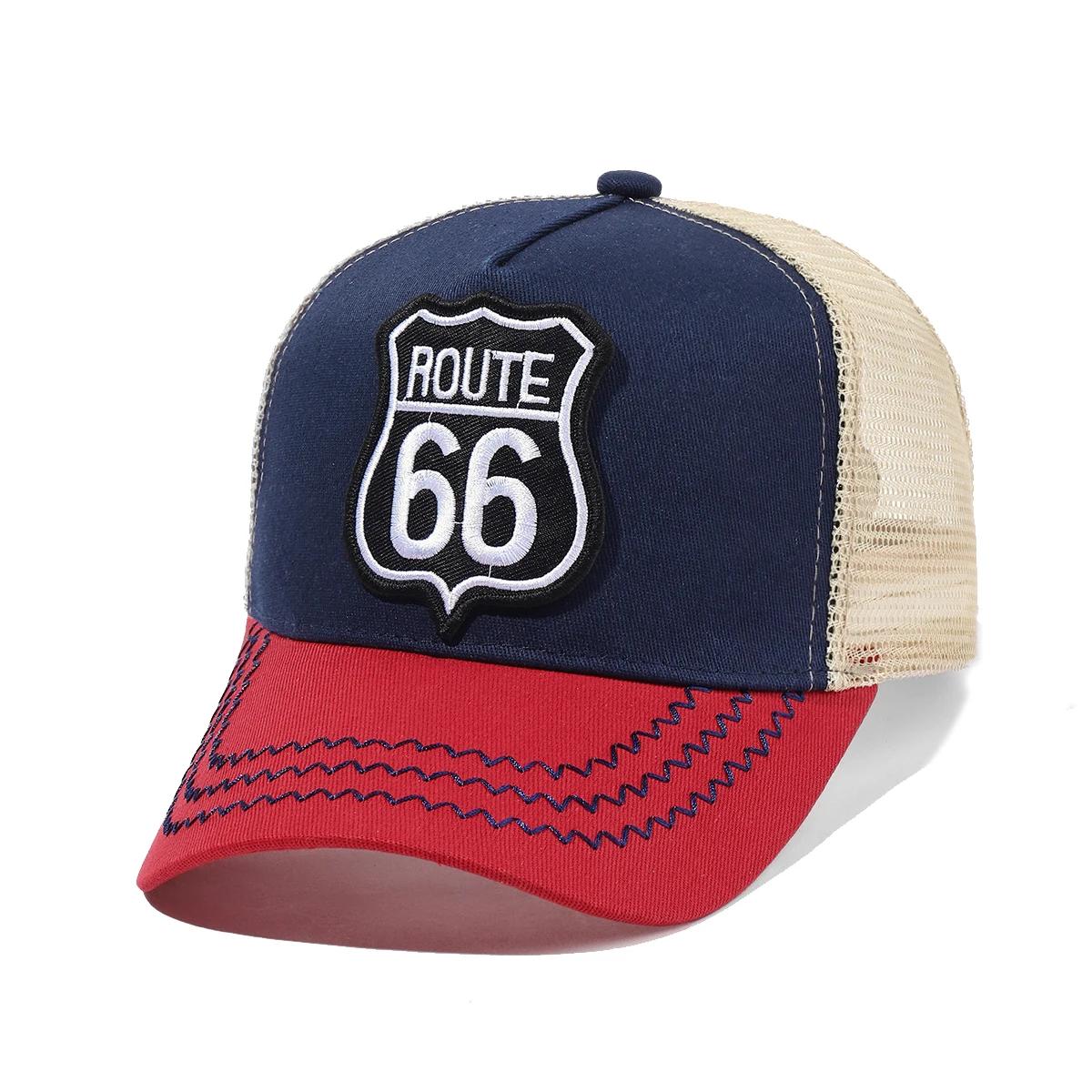 ROUTE 66 Baseball Cap Spring Autumn Mesh Snapbac Hat For Women Men Trucker Hat 55-60cm
ROUTE 66 Baseball Cap Spring Autumn Mesh Snapbac Hat For Women Men Trucker Hat 55-60cm