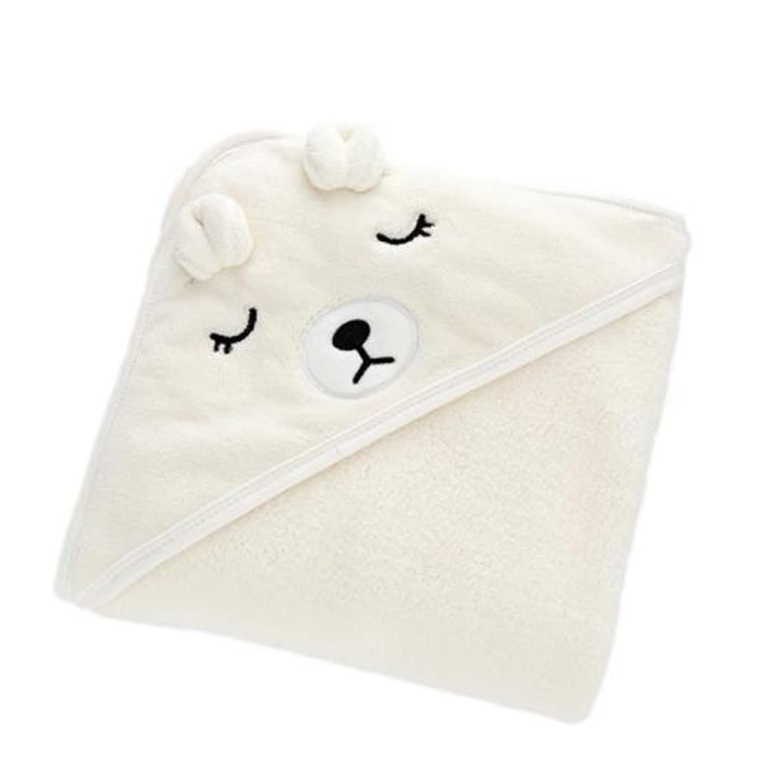 Hug Hug Honey Baby Swaddle, Newborn Fluffy Blanket, Bath Towel (White)
Hug Hug Honey Baby Swaddle, Newborn Fluffy Blanket, Bath Towel (White)