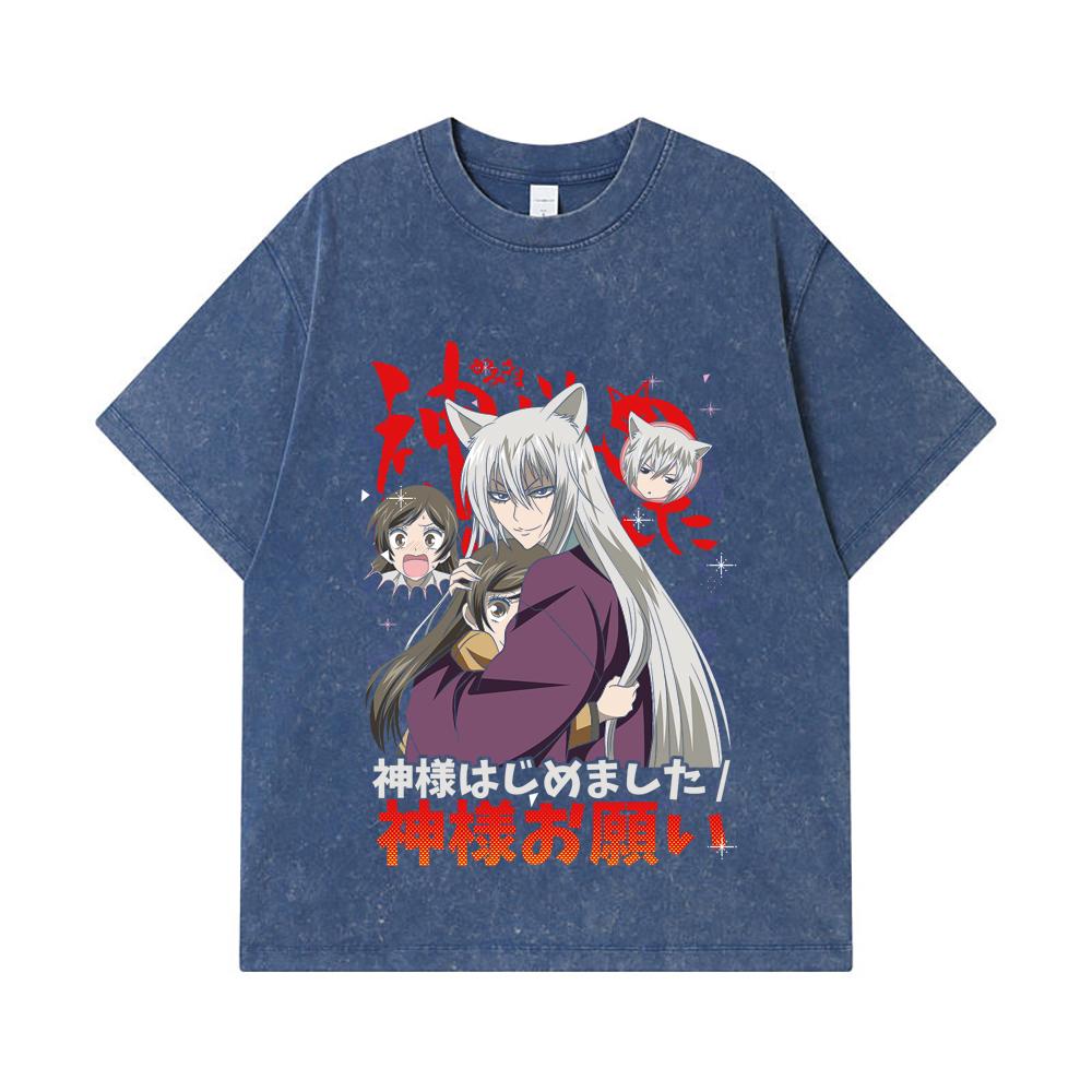 275 GSM Washed T-shirts 100% Cotton Kamisama Kiss V1 Print Unisex Heavy Cotton T Shirt 2XL королівський синій колір
275 GSM Washed T-shirts 100% Cotton Kamisama Kiss V1 Print Unisex Heavy Cotton T Shirt 2XL королівський синій колір