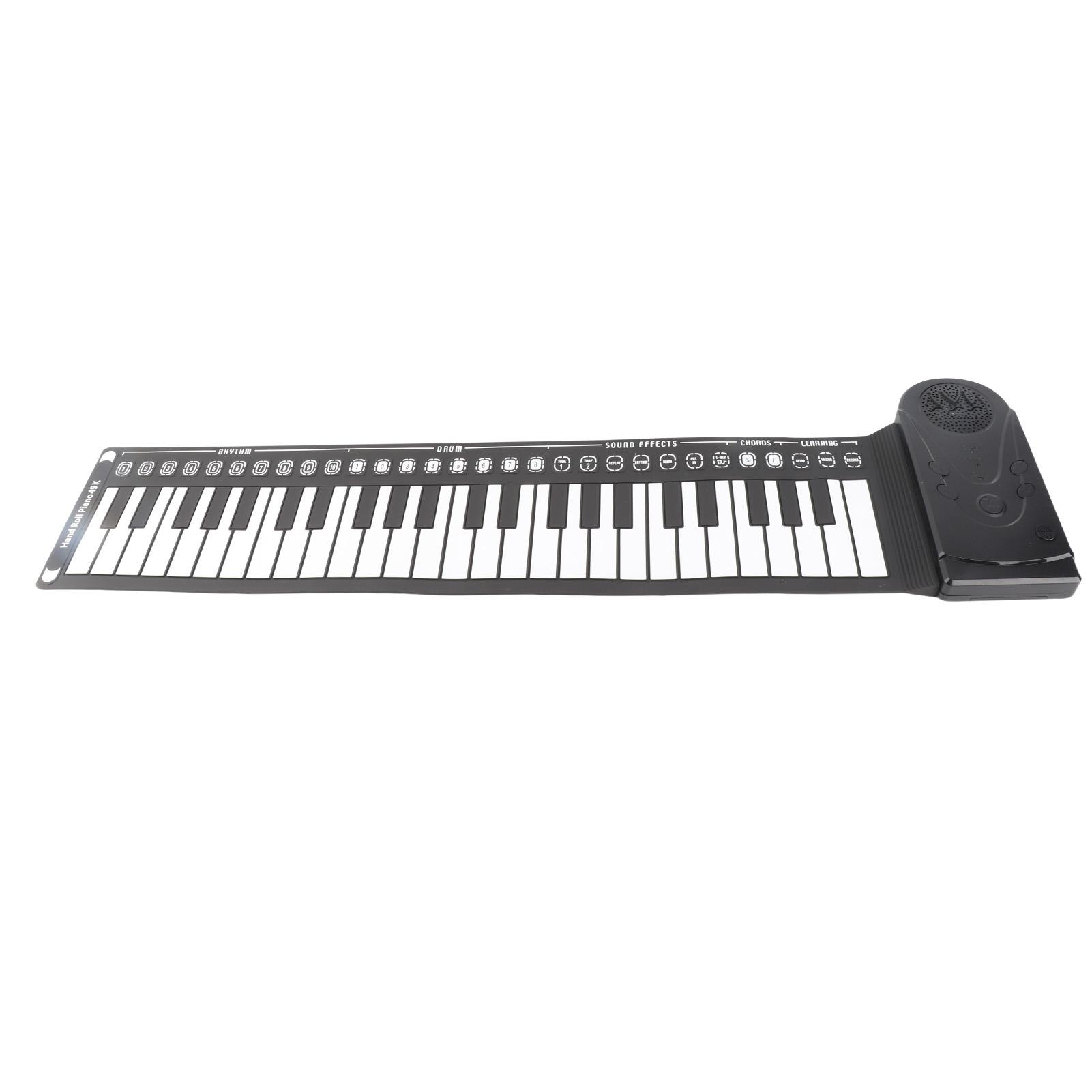 Portable Piano with Speaker 49 Keys Silicone Flexible 16 Tones 10 Rhythms 16 Level Volume Control 32 Level Beat Control
Portable Piano with Speaker 49 Keys Silicone Flexible 16 Tones 10 Rhythms 16 Level Volume Control 32 Level Beat Control