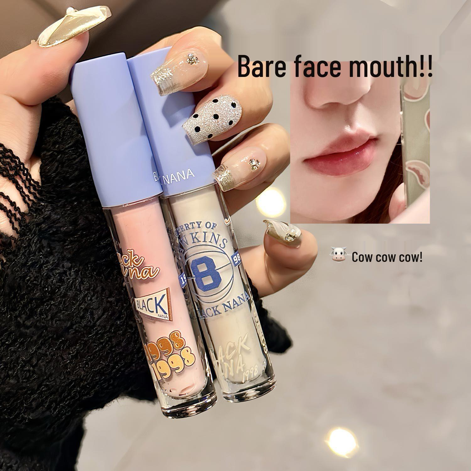 BLACK NANA Peach & Blue Lip Milk: Hydrating, Moisturizing, Anti-Chapping Lip Gloss & Balm for Students and Parties.
BLACK NANA Peach & Blue Lip Milk: Hydrating, Moisturizing, Anti-Chapping Lip Gloss & Balm for Students and Parties.